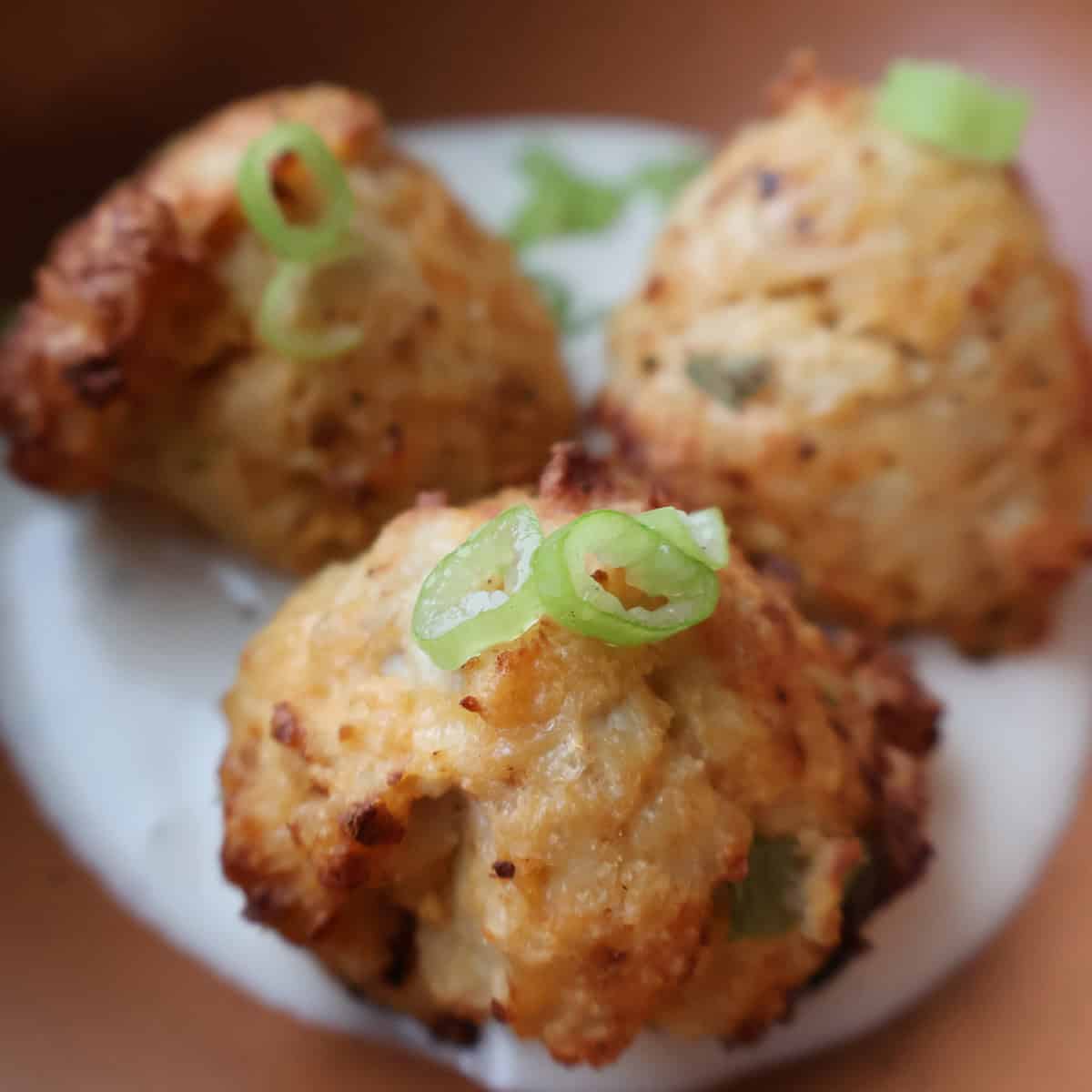 Healthy Buffalo Chicken Meatballs