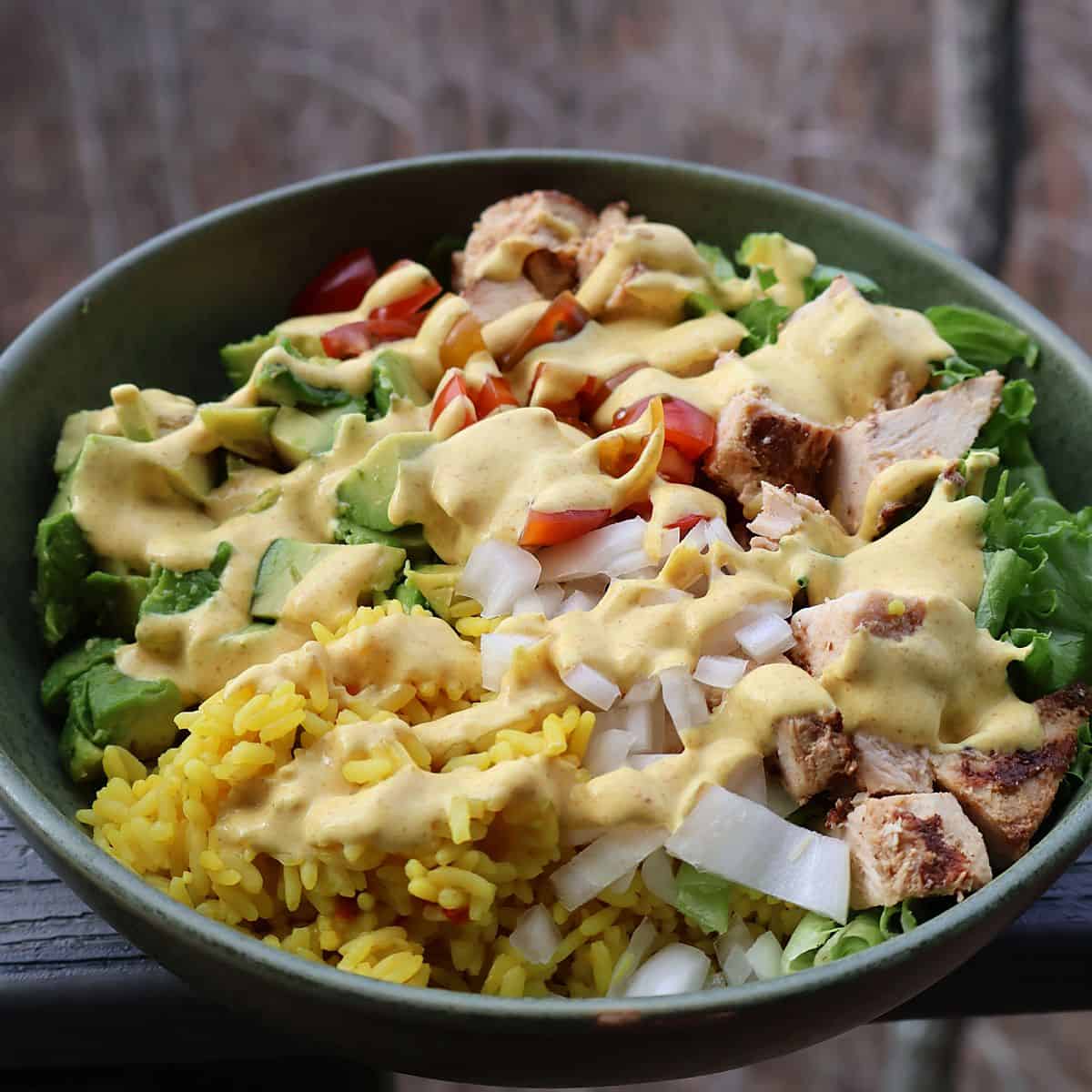 Curry Chicken Bowl Recipe (High-Protein Meal Prep!)
