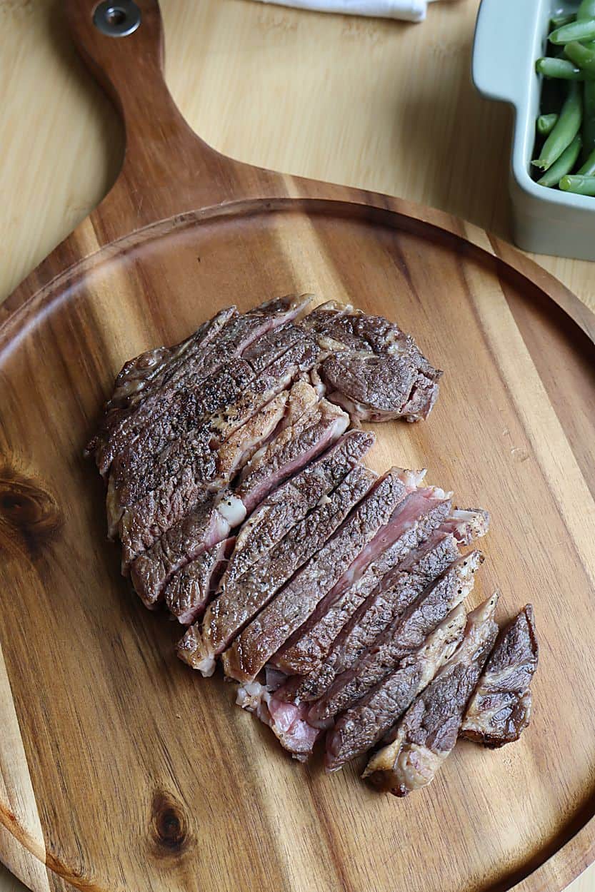 Step 5 - Rest the steak for at least 10 minutes after searing