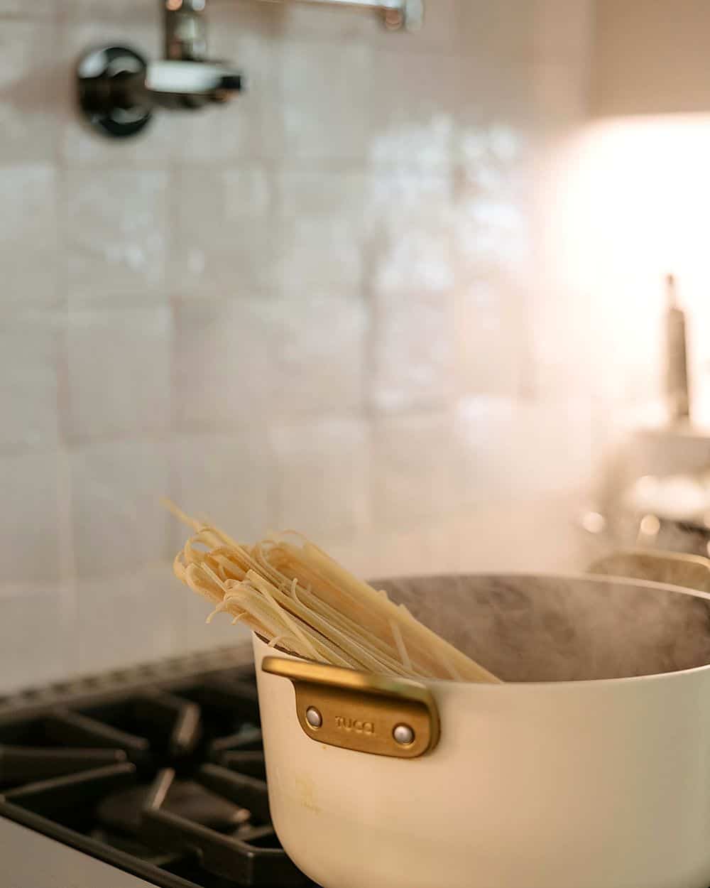 Boil the pasta